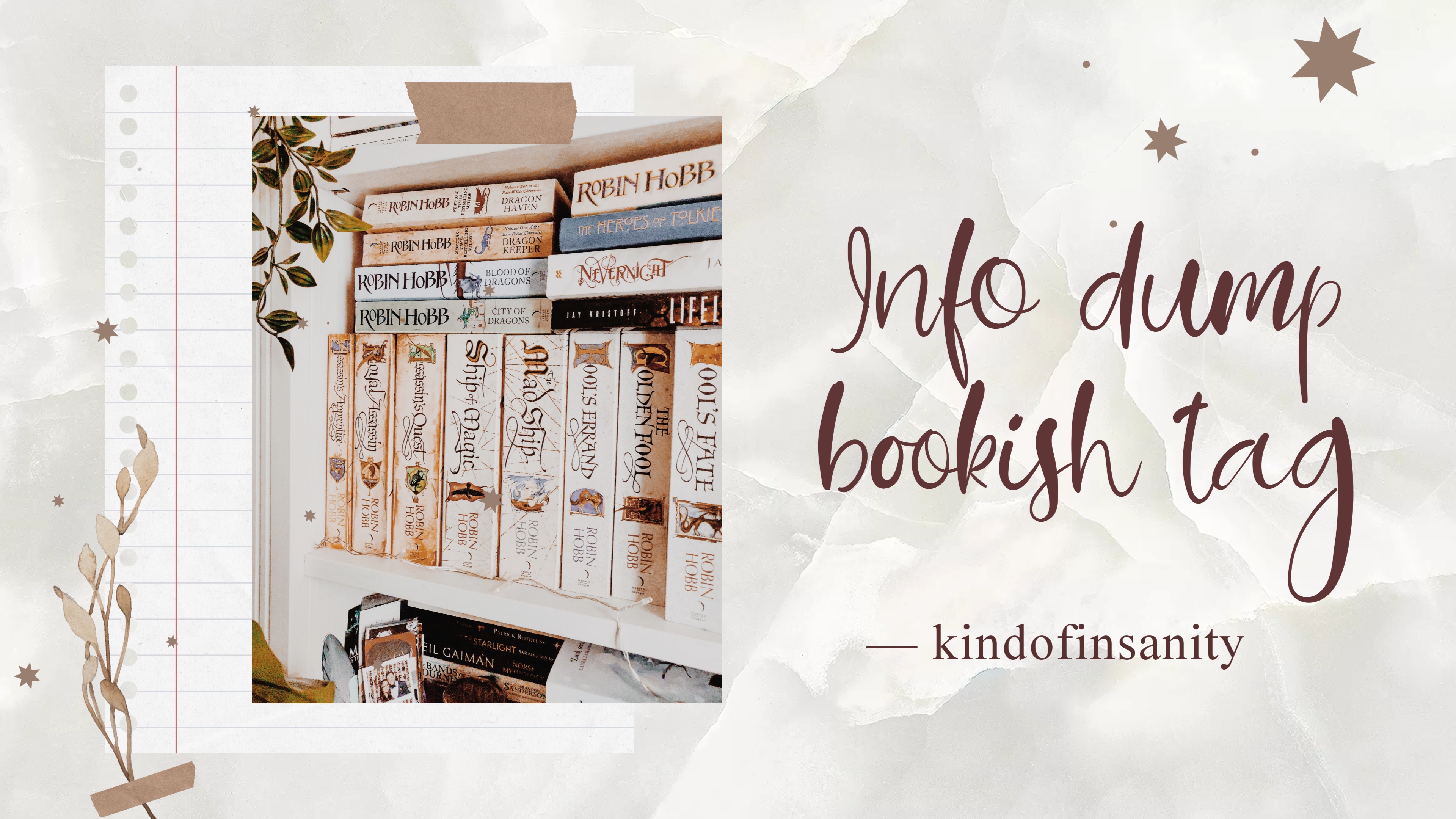 bookish tag