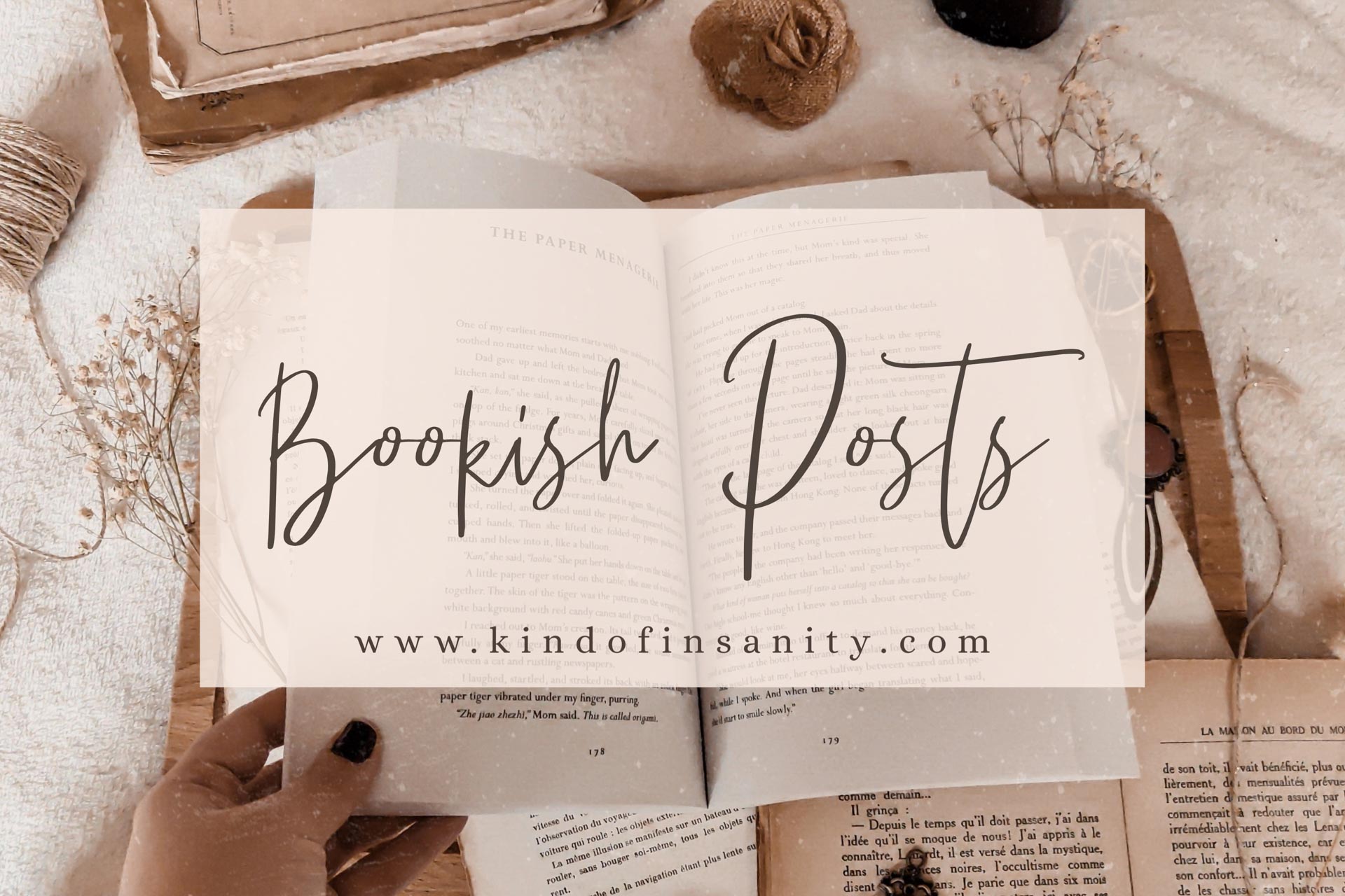 Bookish posts